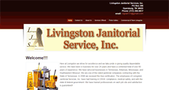 Desktop Screenshot of livingstonjanitorial.com