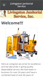 Mobile Screenshot of livingstonjanitorial.com